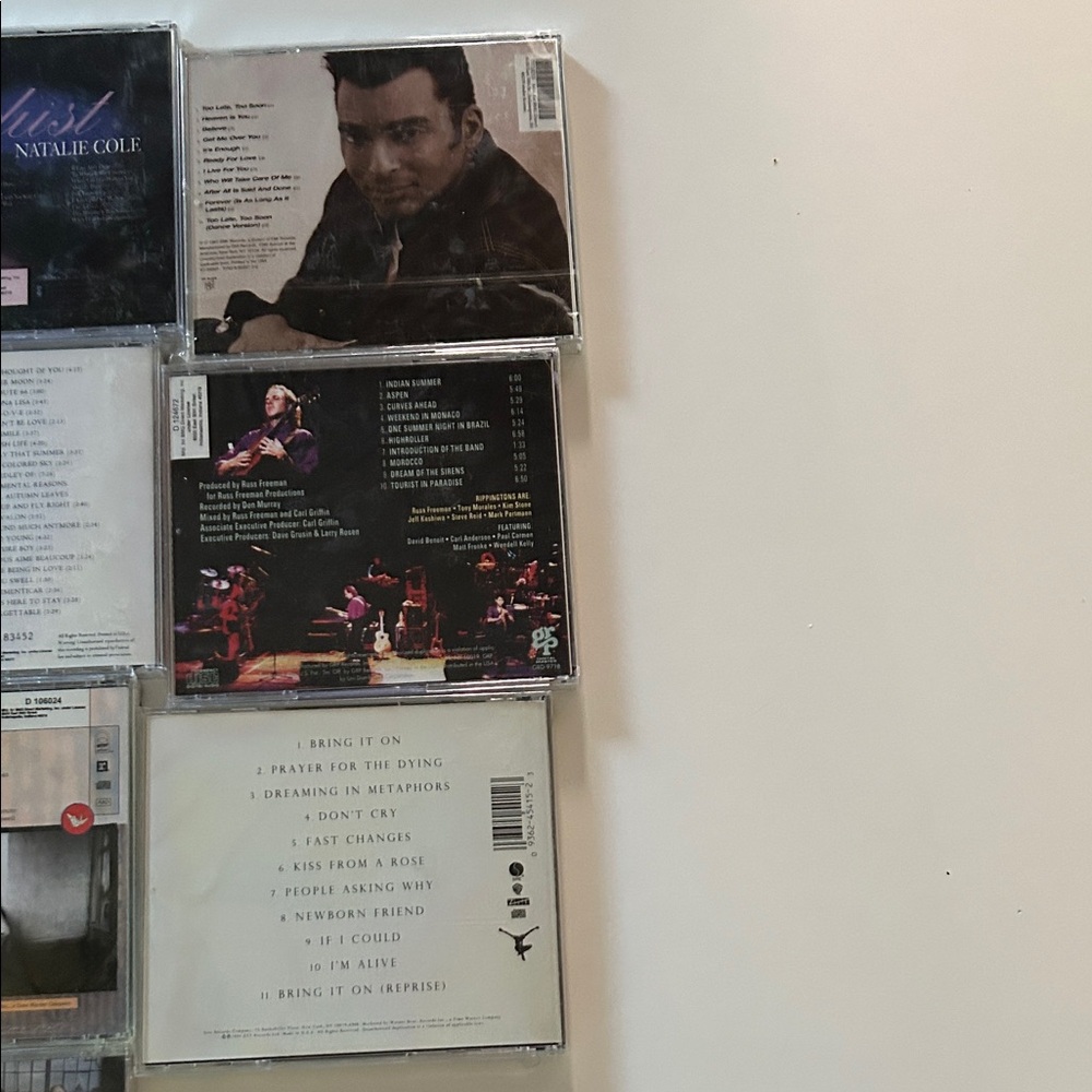 10 Music CDs New in shrink wrap Natalie Cole Seal Santana Manhattan Transfer etc - Picture 6 of 6